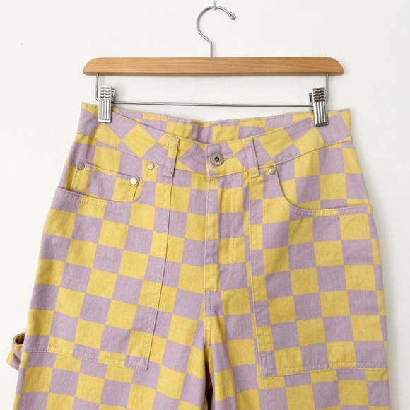 The ragged priest checkerboard denim - Picture 4 of 7